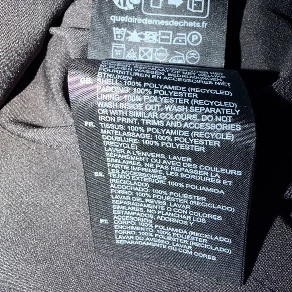 G-Star MA-1 Cropped Sleeveless Padded Top – Dark Black – XS (NWT) - Picture 9 of 11